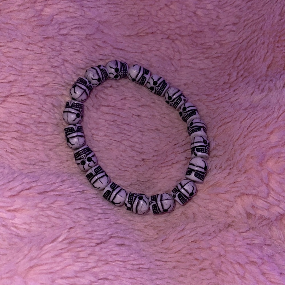 Scull bracelet, fits all